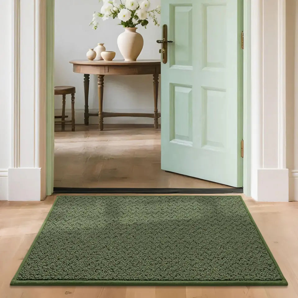 24x36 Green Chevron Door Mats