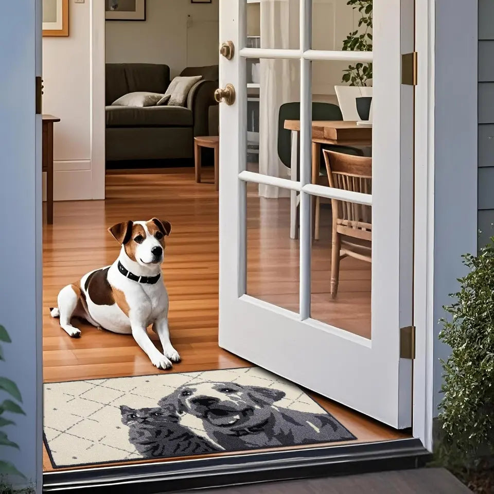 24x36 Grey Pet Door Mats