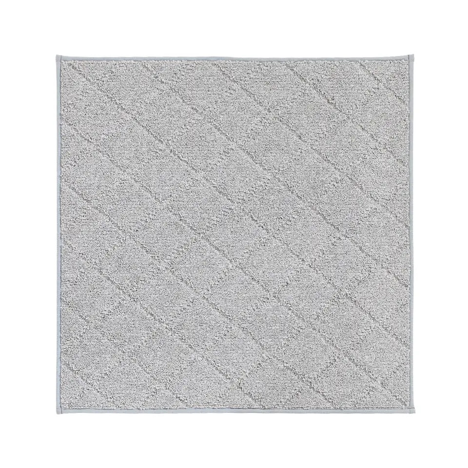30x30 Grey Diamond Corner Stair Treads