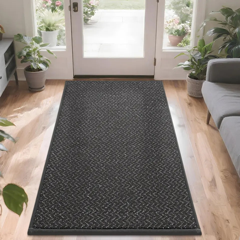 36x60 Dark Grey Chevron Door Mats