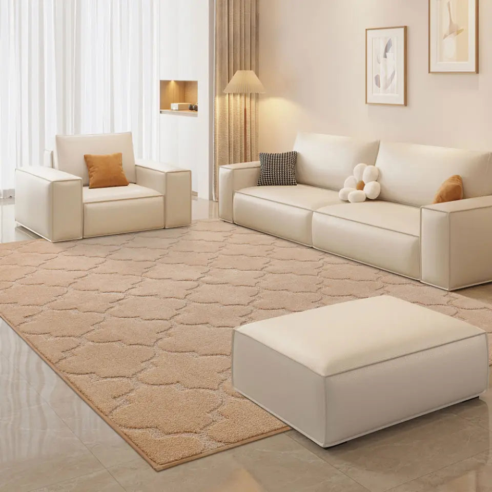 Trellis Large Area Rugs - Washable Area Rugs | COSY HOMEER, image size:960x960