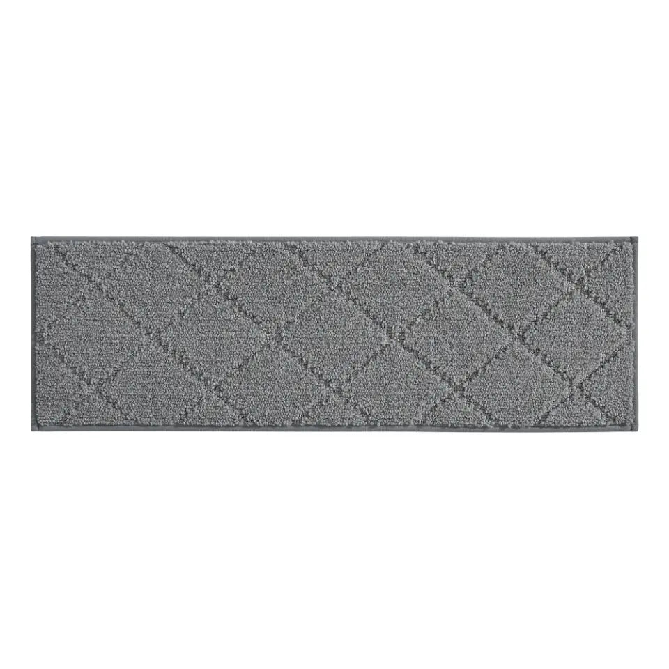 9x28 Medium Grey Diamond Stair Treads