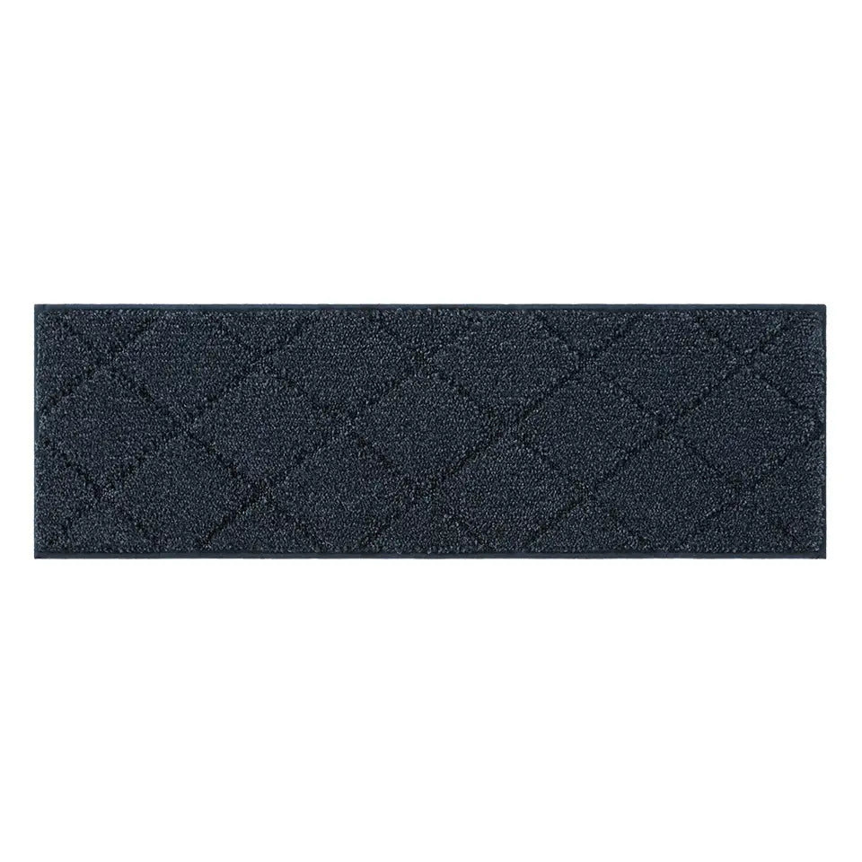 9x28 Navy Blue Diamond Stair Treads