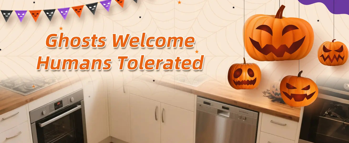 Ghosts Welcome Humans Tolerated