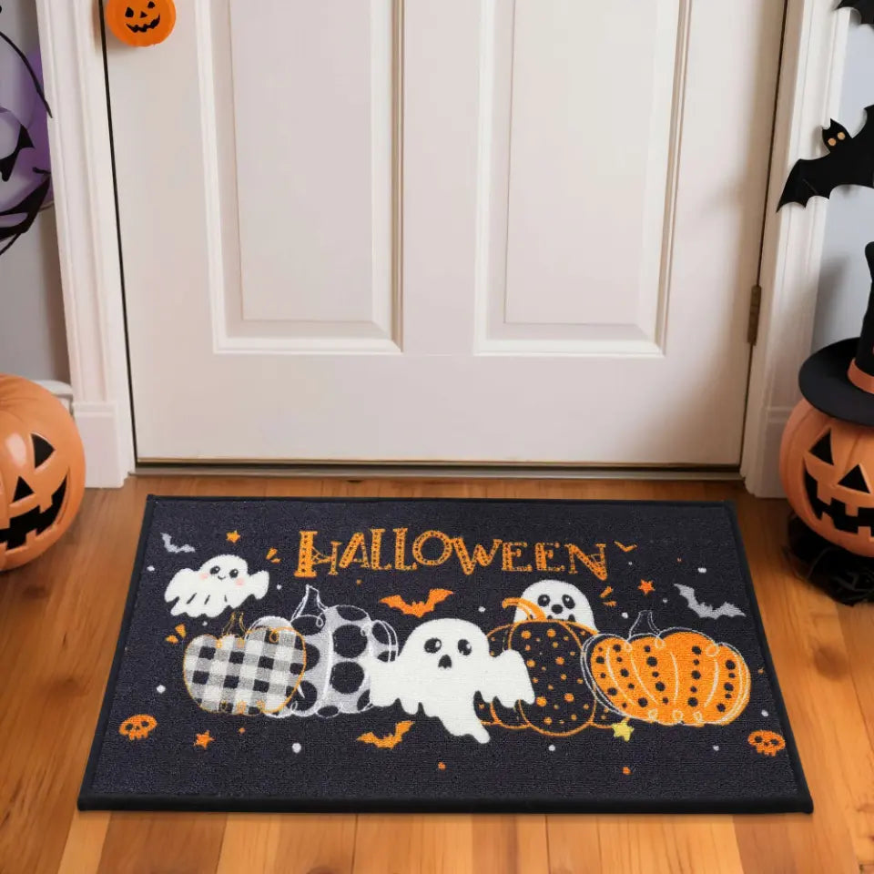 Scary Front Door Mat for Halloween Festival