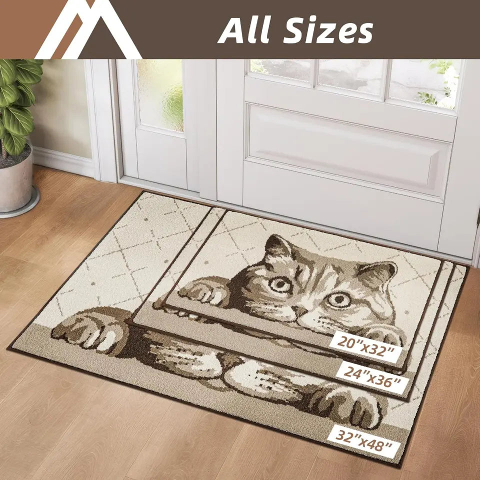 Size of Cat Door Mats
