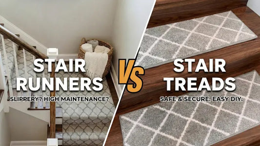Compare Stair Treads with Stair Runners