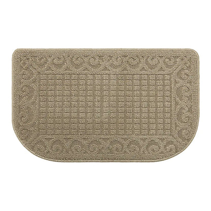 D Shaped Small Kitchen Rugs