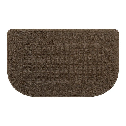 D Shaped Small Kitchen Rugs