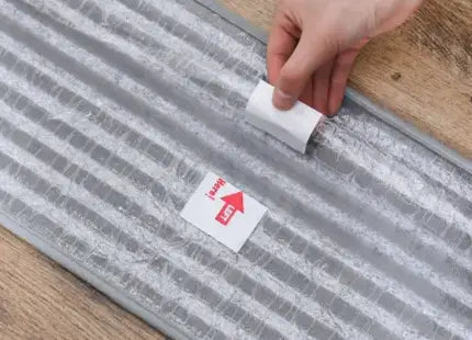 2. Tear off the Backing Film 1 Min of Hairdryer Heating is Helpful for Removal