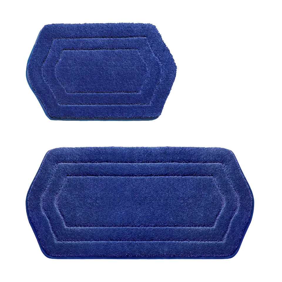 COZY HOMEER Oval Fluffy Bath Rug