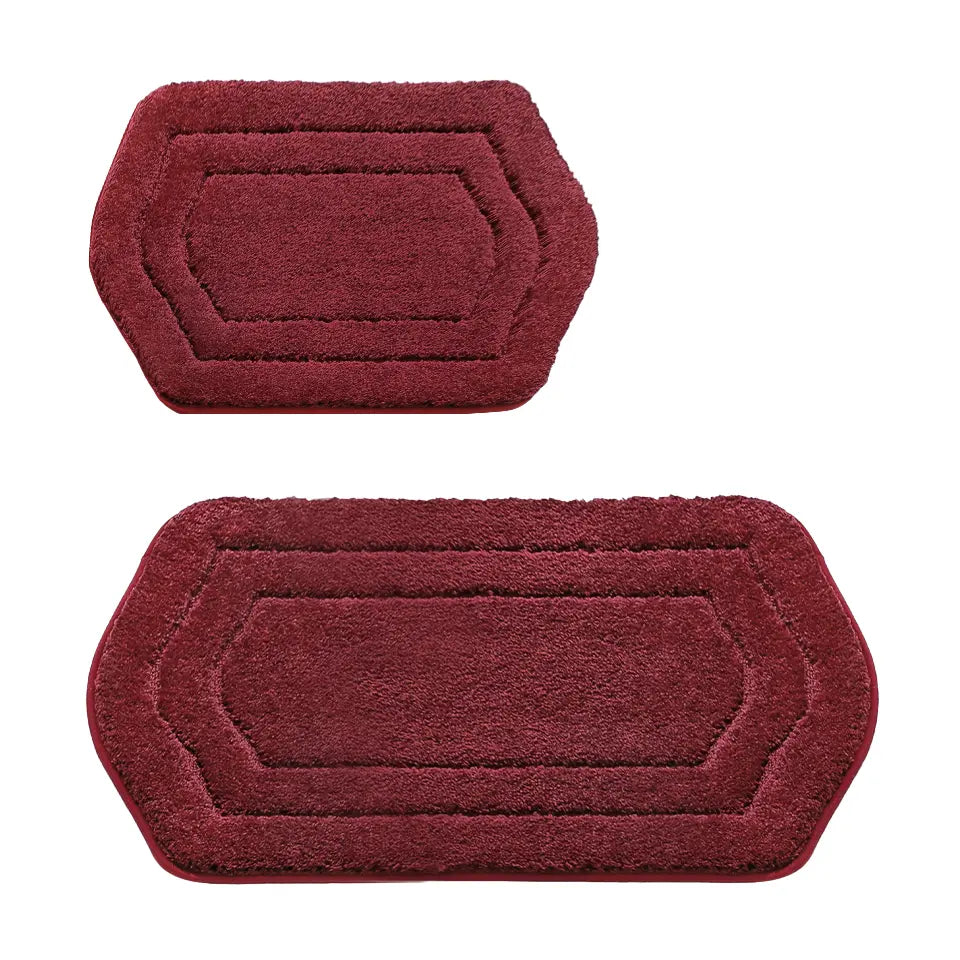 COZY HOMEER Oval Fluffy Bath Rug