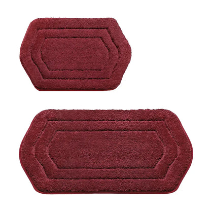 COZY HOMEER Oval Fluffy Bath Rug