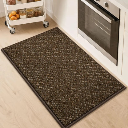 20x32 Brown Chevron Kitchen Rugs