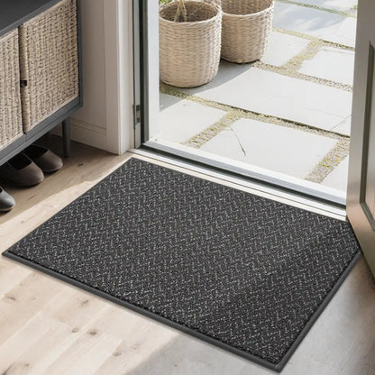20x32 Dark Grey Chevron Door Mats