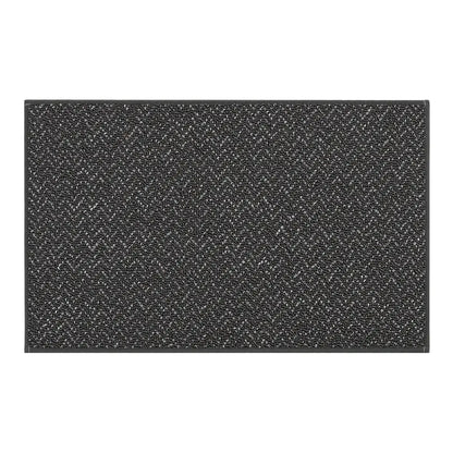20x32 Dark Grey Pattern of Chevron Door Mats