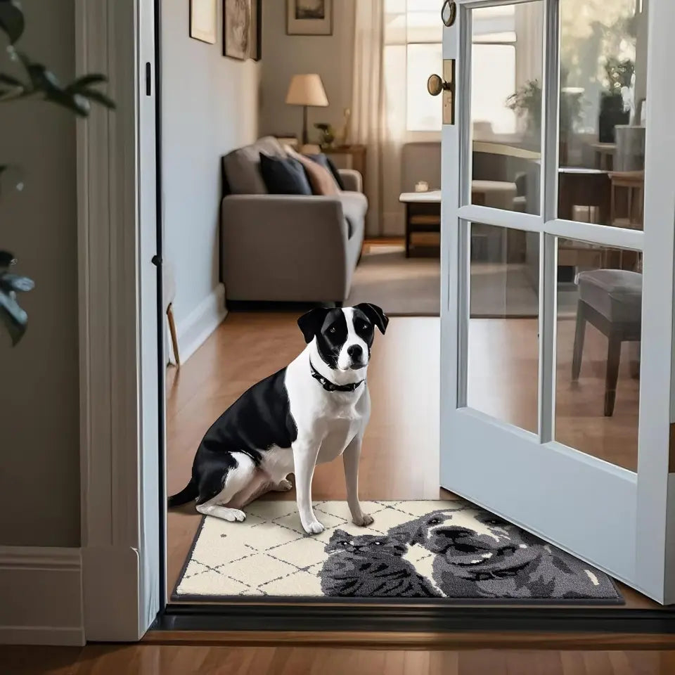 20x32 Grey Pet Friendly Door Mats