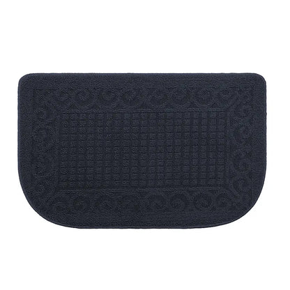 D Shaped Small Kitchen Rugs