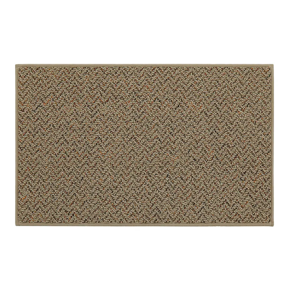 20x32 Taupe Pattern of Chevron Door Mats