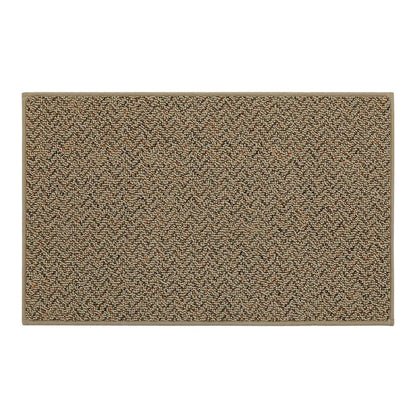 20x32 Taupe Pattern of Chevron Door Mats