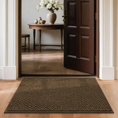 24x36 Brown Chevron Door Mats