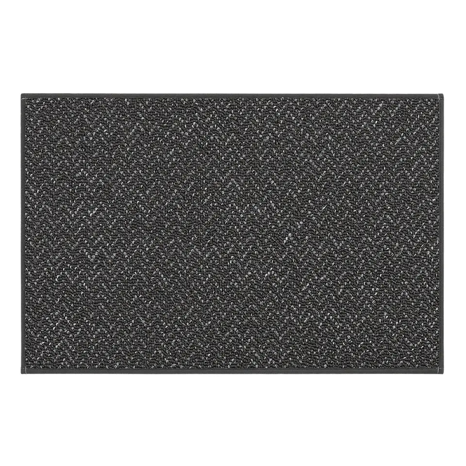 24x36 Dark Grey Pattern of Chevron Door Mats