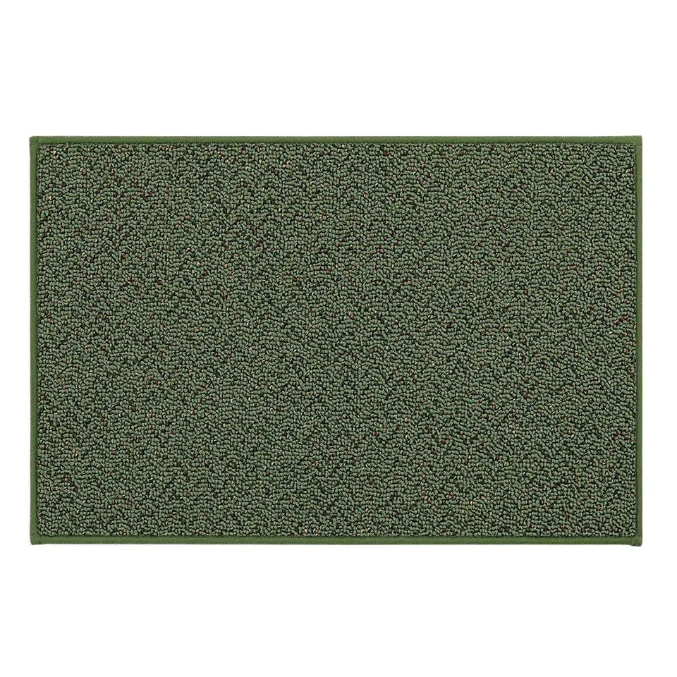 24x36 Green Pattern of Chevron Door Mats