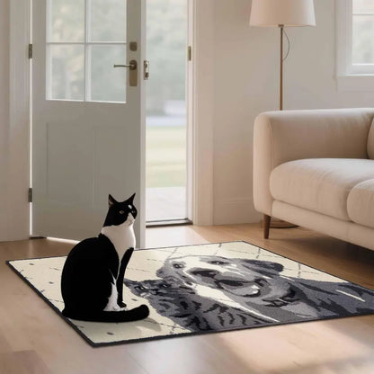 24x36 Grey Pet Friendly Door Mats