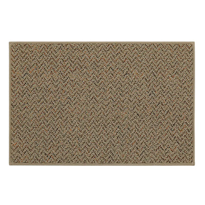 24x36 Taupe Pattern of Chevron Door Mats