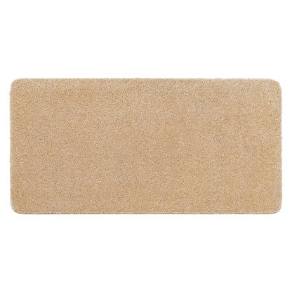 24x48 Beige Pattern of Plain Color Luxury Bath Rugs