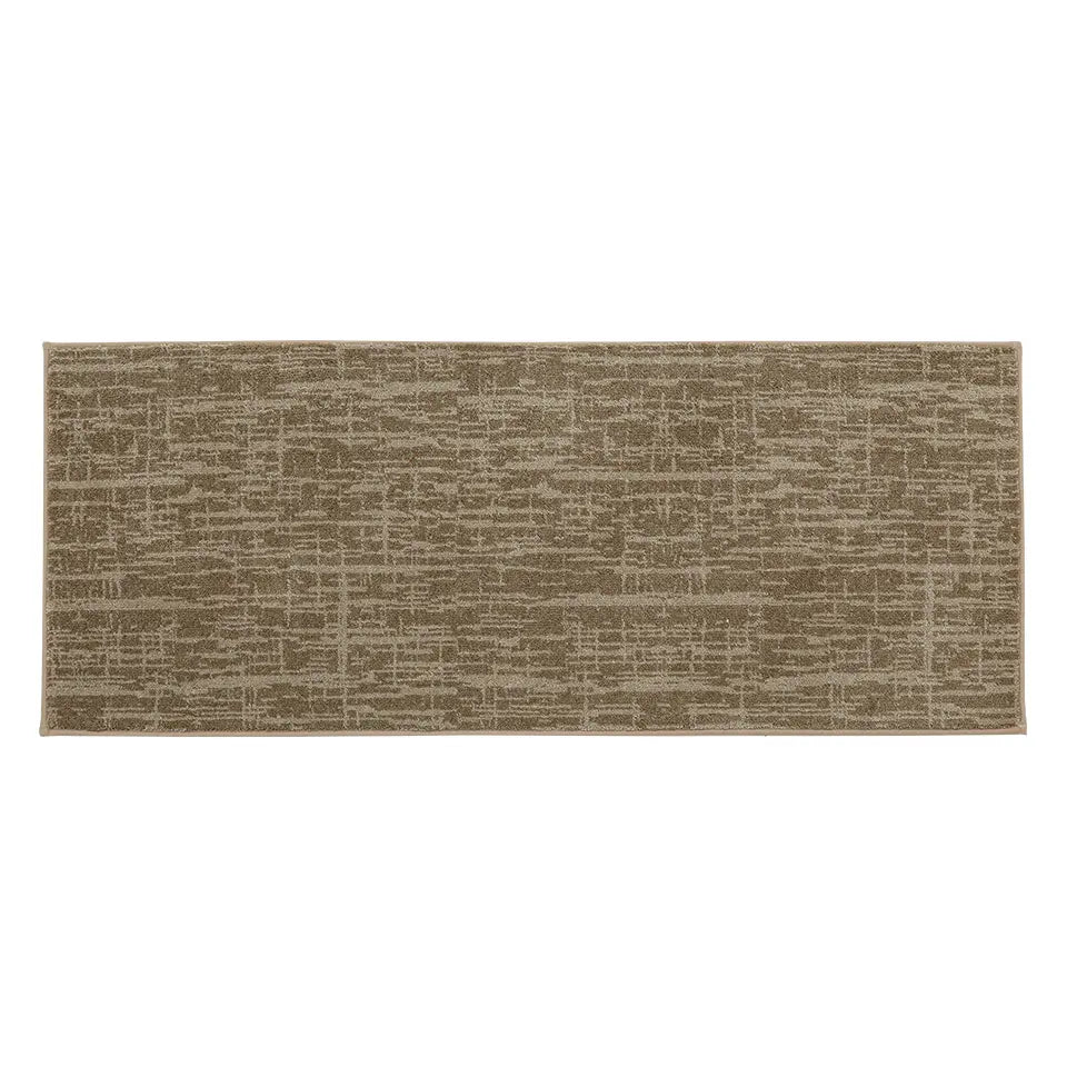 24x60 Beige Pattern of Abstract Carpet Front Door