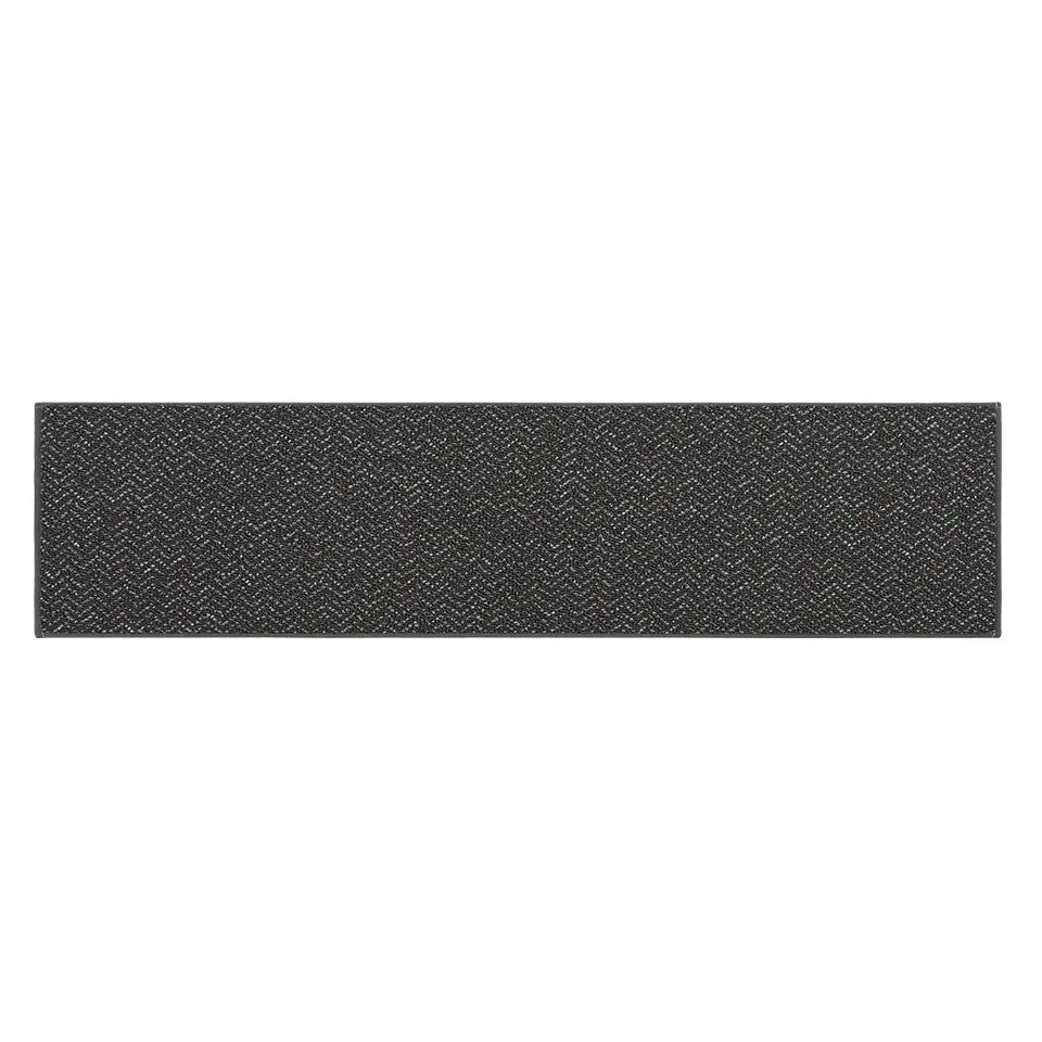 24x96 Dark Grey Pattern of Chevron Door Mats