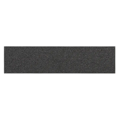 24x96 Dark Grey Pattern of Chevron Door Mats