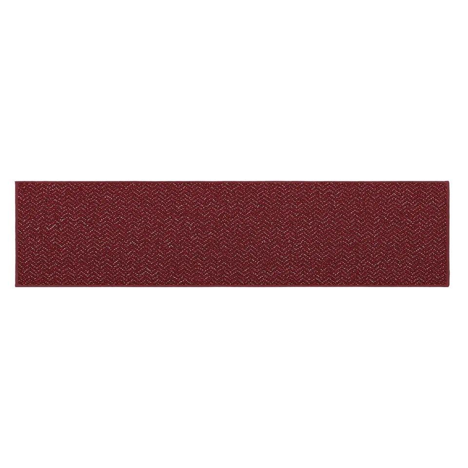 24x96 Red Pattern of Chevron Door Mats