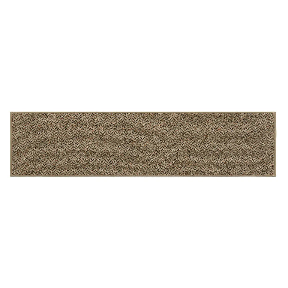 24x96 Taupe Pattern of Chevron Door Mats