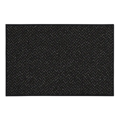 32x48 Black Pattern of Chevron Door Mats