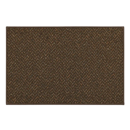 32x48 Brown Pattern of Chevron Door Mats