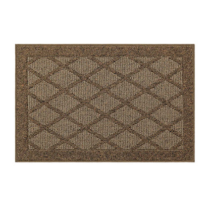 32x48 Brown Pattern of Plain Diamond Door Mats