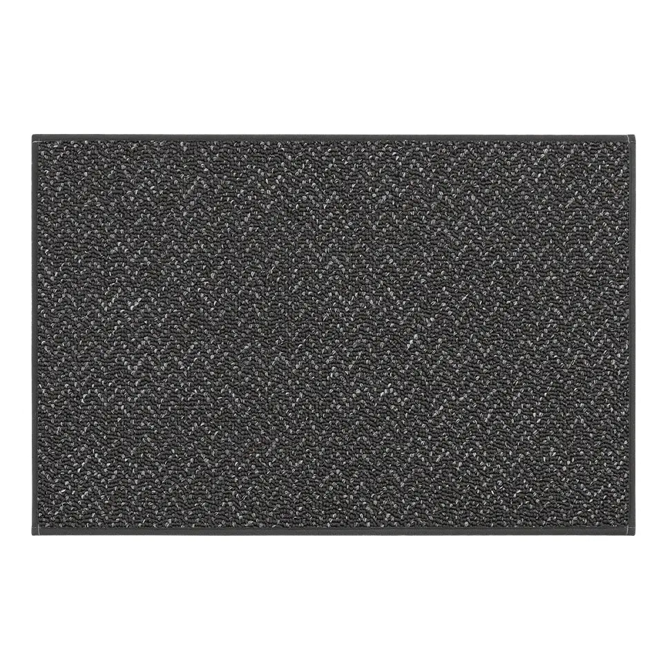 32x48 Dark Grey Pattern of Chevron Door Mats
