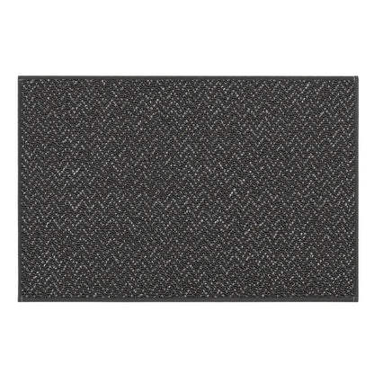 32x48 Dark Grey Pattern of Chevron Door Mats