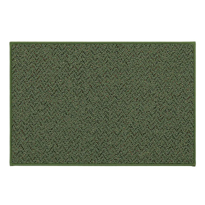 32x48 Green Pattern of Chevron Door Mats
