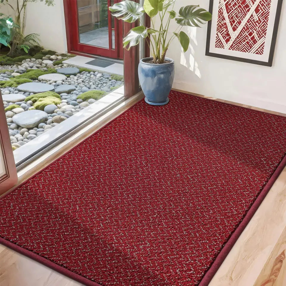 32x48 Red Chevron Door Mats