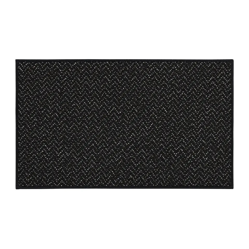 36x60 Black Pattern of Chevron Door Mats
