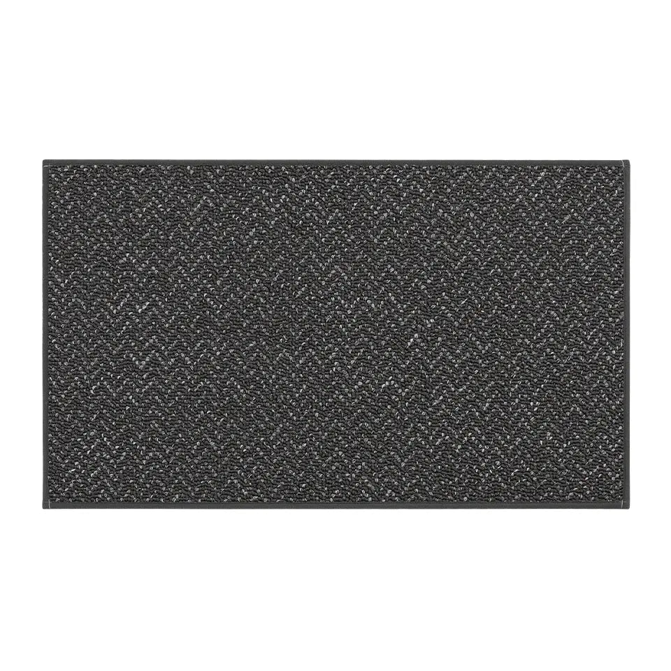 36x60 Dark Grey Pattern of Chevron Door Mats