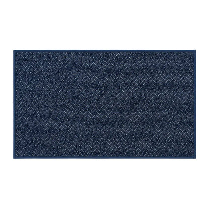 36x60 Navy Blue Pattern of Chevron Door Mats