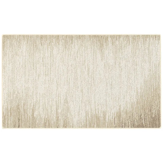 Beige area rug on a white background