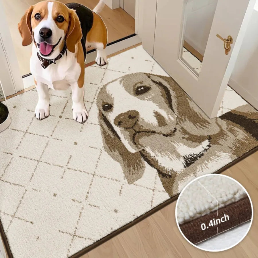 0.4 Inch Low Profile Dog Doormat