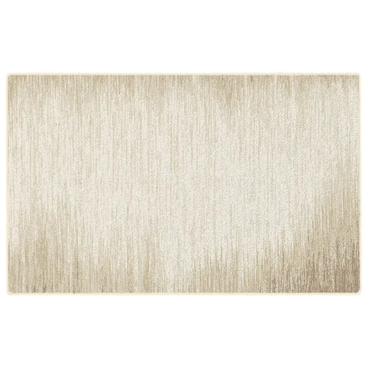 Beige area rug on a white background