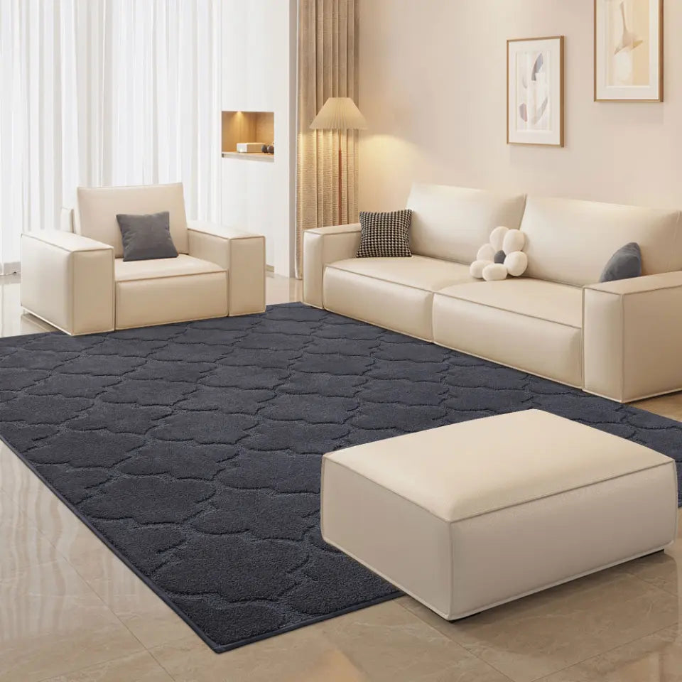 60x96 Dark Grey Large Area Rugs