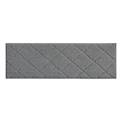 9x28 Medium Grey Diamond Stair Treads